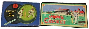Vintage Cricket Board Games x 2 Cricket At Lords Chad Valley, Home Cricket Pepys - Picture 1 of 20