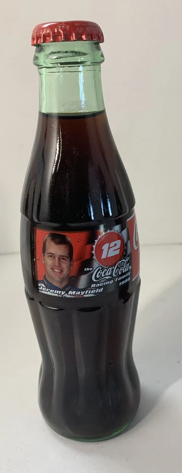 Dale Earnhardt SR Coca-Cola Coke 8 Oz 1996 Unopened Bottle Near MINT