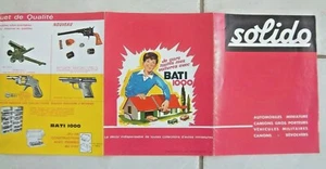 SELTENER SPIELZEUGKATALOG SOLIDO 1964 - TOP ZUSTAND - - Bild 1 von 4