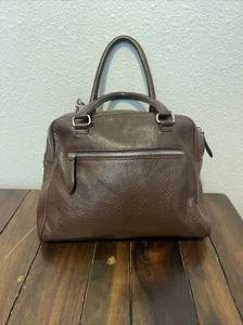 BRIGHTON MY FLAT IN LONDON BROKER COGNAC GEWÖLBT BOWLER STIL HANDTASCHE MFIL NEU OHNE ETIKETT - Bild 1 von 8