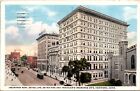 Postcard Hartford Ct - Insurance Row - Aetna Life & Fire, Traveler's - Pmrk 1919