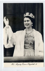 (KLj8003) RPPC, Her Majesty Queen Elizabeth II 1953, - Picture 1 of 4