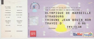 Sammler Used Ticket / Entrada Olympique de Marseille v Strabourg 03-01-2004 CDF - Bild 1 von 1