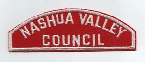 Nashua Valley Council RWS, Red & White Strip, Mint - Picture 1 of 1