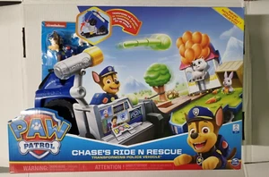 Paw Patrol CHASE'S RIDE N RESCUE Transforming Police Vehicle Car - Picture 1 of 12
