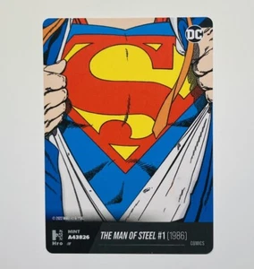 2022 Dc Chapter 1: The Man of Steel #1 (1986) Comics Common Card NM+ - Picture 1 of 1