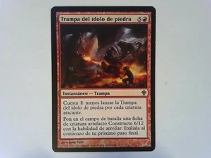 Trampa del ídolo de piedra Stone Idol Trap Spanish Worldwake Magic the Gathering - Picture 1 of 2