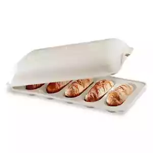 Emile Henry - Mini Baguette Set 39 x 23 cm - Lin - Bild 1 von 4