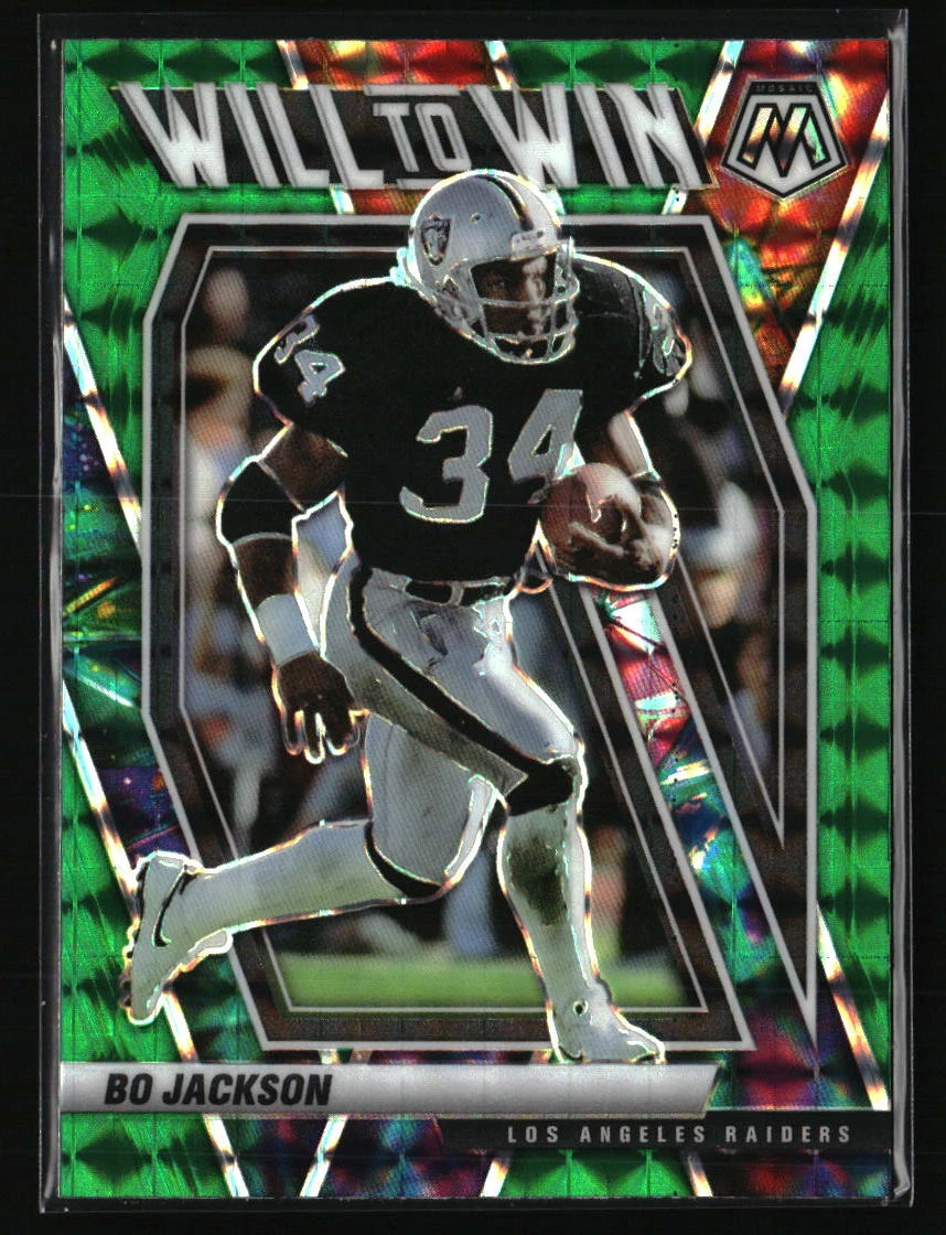 Bo Jackson Football Los Angeles Raiders 1990 Season Sports Trading