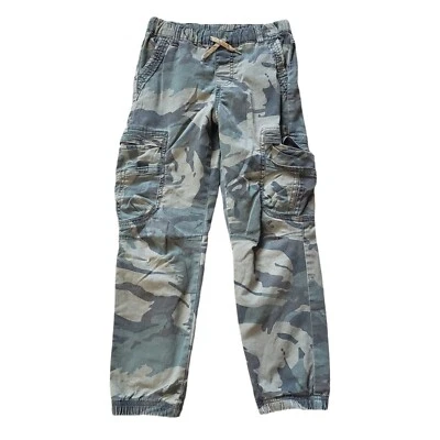 Камуфляжные бегуны Wrangler Cargo Joggers Youth 10 Slim Woodland камуфляжные удобные для использования на открытом воздухе  - Изображение 1 из 4