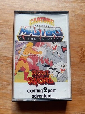 Vintage 1985 MOTU Car-Tune HeMan "Secret of the Sword" Cassette Tape - Image 1 of 4
