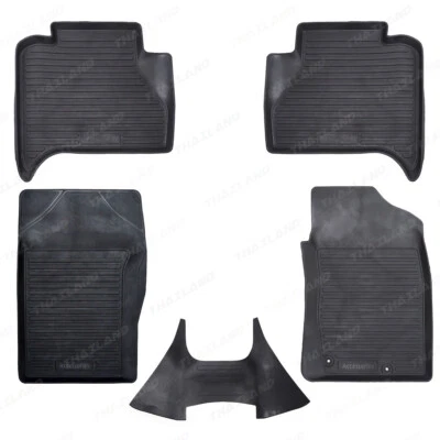 RHD Set Rubber 3D Floor Mat For Nissan NP300 D23 Pick Up 2015 - 2022 - Imagem 1 de 4