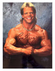 12x16 WWF WWE Print Signed by Lex Luger 100% Authentic With COA