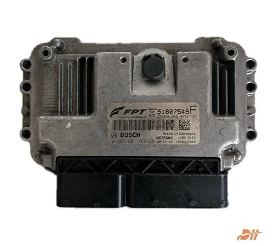 ENGINE CONTROL MODULE ECU 51807549 FITS FIAT ALFA 500 PETROL - Image 1 of 4