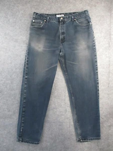 Vintage Canyon River Blues Jeans Mens 38x32 Blue Denim Straight Leg ACTUAL 37x31 - Picture 1 of 19