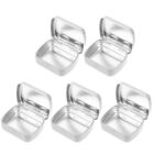  5 Pcs Iron Candy Storage Box Travel Container with Lid Cases