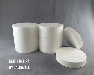 Craft Foam Circle Disc - 12 PC Pack (2"-16" Diameter x 1" H)  - Picture 1 of 5