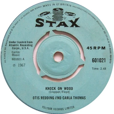 Otis Redding And Carla Thomas - Knock On Wood (7") (Near Mint (NM or M-)) - 1442 - Image 1 of 2