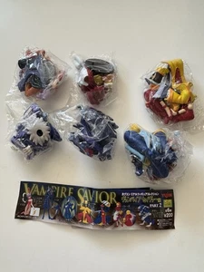 NEU Vampire Savior Capcom Kapsel Teil 2 Yujin 6er Set US-Verkäufer SELTEN - Bild 1 von 5