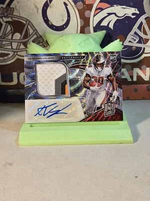 2020 Panini Spectra /25 Ke'Shawn Vaughn RC 4 Color Patch Auto #236 Buccaneers - Image 1 of 3