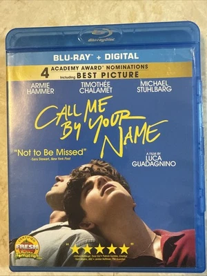 Call Me by Your Name (Blu-ray, 2017) – Timothée Chalamet Drama Foto 1 de 4