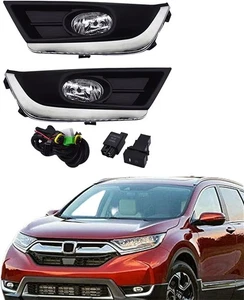Wflnhb Fog Light Kit Replacement for 2017 2018 Honda Cr-v Crv Bumper Driving Lig - Picture 1 of 4