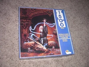 Vtg 89 Wizards Revenge 1500 Piece Jigsaw Puzzle USA American Publishing COMPLETE - Picture 1 of 5