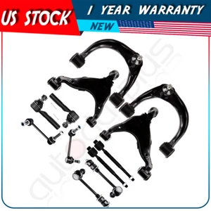 12Pc Front Control Arm Tie Rod Sway Bar For 2003-2009 Lexus GX470 Toyota 4Runner - Picture 1 of 11