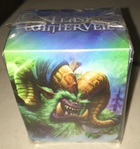 World Of Warcraft Feast Of Winter Veil Deckbox Set for Card WoW 10 count lot - Picture 1 of 1