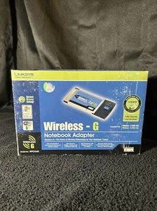 Linksys Wireless - G Notebook Adapter WPC54G 2.4ghZ 802.11G - Picture 1 of 3