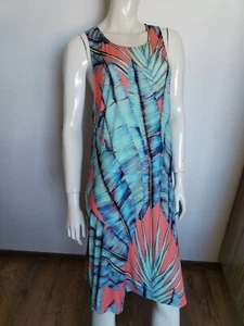 MARC CAIN multicoloured sleeveless dress size N5 M/L - Picture 1 of 9