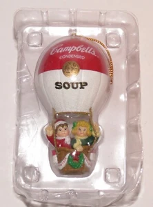 1997 Campbell's Kids Ornamento palloncino ad aria 100° anniversario - Nuovo con scatola! - Foto 1 di 3