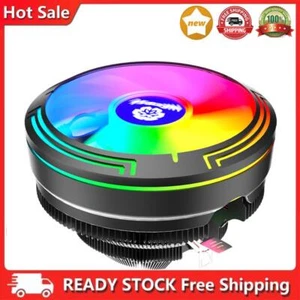 RGB CPU Cooler Quiet CPU Radiator 124mm 12V 4PIN PWM Fan for Intel LGA 1200/115X - Bild 1 von 12