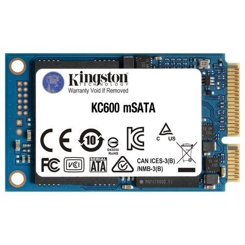 Kingston KC600 256GB mSATA Interne SSD (SKC600MS/256G)
