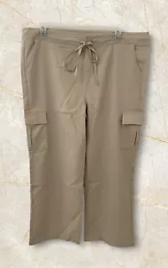 Funyyzo Women’s Low Waist Cargo Pants Y2K Wide Leg Baggy Trouser w/Pockets - - Picture 1 of 7