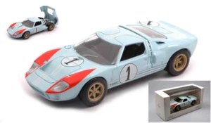 Modellino auto scala 1:43 Norev FORD GT40 1966 diecast modellismo statico racing - Foto 1 di 1