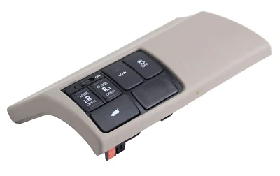 Panel de instrumentos izquierdo Honda Odyssey 2011-2017 puerta maletero Ldw interruptor beige Foto 1 de 4