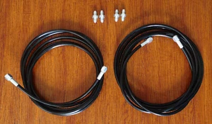 SS Main Rear Brake Lines Prop Valve to Wheel Wells for 1996-2000 Honda Civic EK - Bild 1 von 1