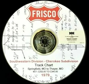 St Louis San Francisico 1979 SW Div. Cherokee Sub Track Chart Seiten auf DVD - Bild 1 von 4