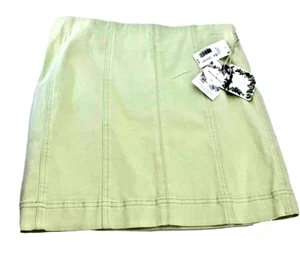 Chelsea & Violet Girls pencil skirt XL White Jade Soft Lt Green NWT $29 - Picture 1 of 4