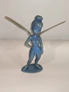 1972 Walt Disney Prod/Louis Marx Tinkerbell Blue Plastic Figure Made In USA - Picture 1 of 6