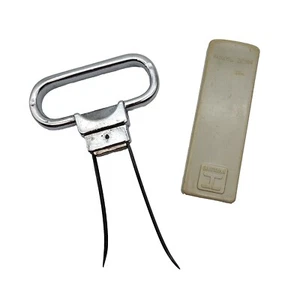 Irvinware Extractor de Corcho de 2 Puntas Metal Abridor de Botellas de Vino 4.5” X 2.5” Raro De Colección - Imagen 1 de 2