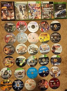 Lot Of Video Games, Need Resurfaced, Scratched or Repair, PS1, PS2, Xbox, AS IS