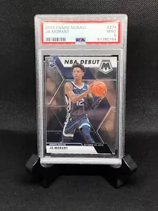 2019-20 Panini Mosaic Ja Morant Rookie Card RC NBA Debut PSA 9 - Picture 1 of 2