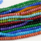 15" 5x8mm Natural Faceted Multi-Color Gemstone Rondelle Abacus Loose Beads AAA