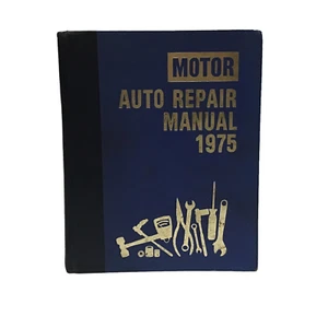 Motor Auto Repair Manual 1975 38th Edition First Printing Hard Cover Vintage - Picture 1 of 6