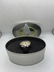 Star Trek Next Generation Insignia Wrist Watch 1999 Wesco 8.5” Strap New Boxed C - Picture 1 of 16
