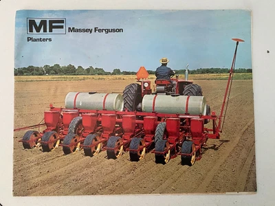 Maceta Massey-Ferguson MF 37 39 41 468 + Portaherramientas Color Folleto 16 pg. '73 Foto 1 de 2