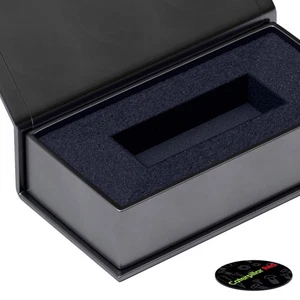 4x Cajas de Regalo de Presentación USB Magnéticas (4 pulgadas) Negras - Imagen 1 de 7
