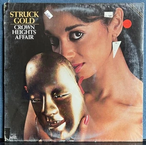 CROWN HEIGHTS AFFAIR STRUCK GOLD~SEALED ORIG 1983 DE-LITE RECORDS LP~FUNK~DISCO - Bild 1 von 3
